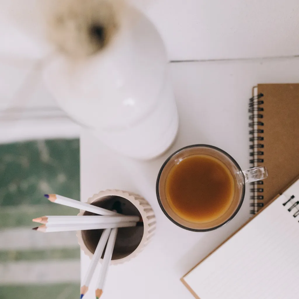 コーヒーとノート